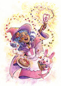 Magical Cooking (zine's mascot) - 2021