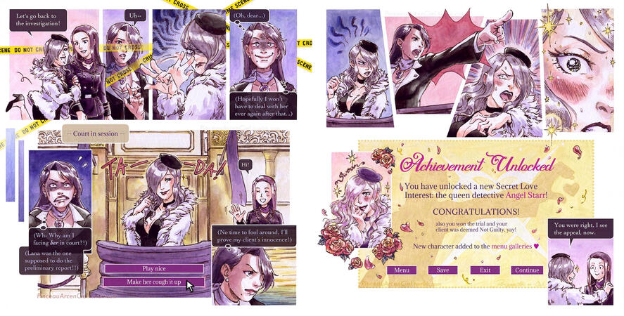 Love at Court (Ace Attorney) p 2 /2