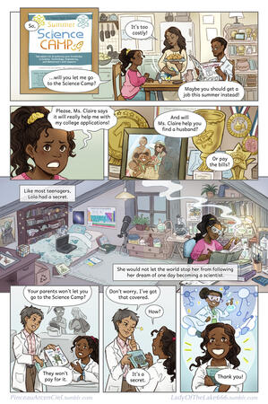 Lola's secret (script by Mystella)
