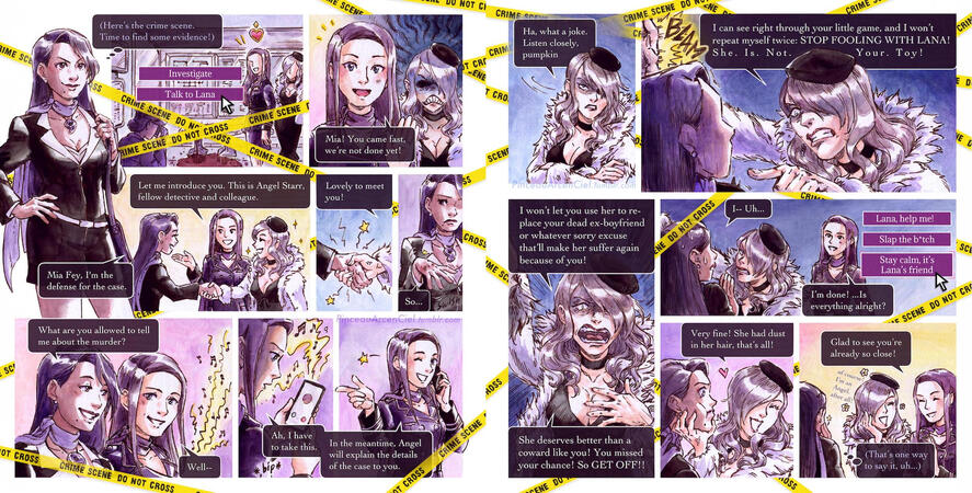 Love at Court (Ace attorney) p 1 /2