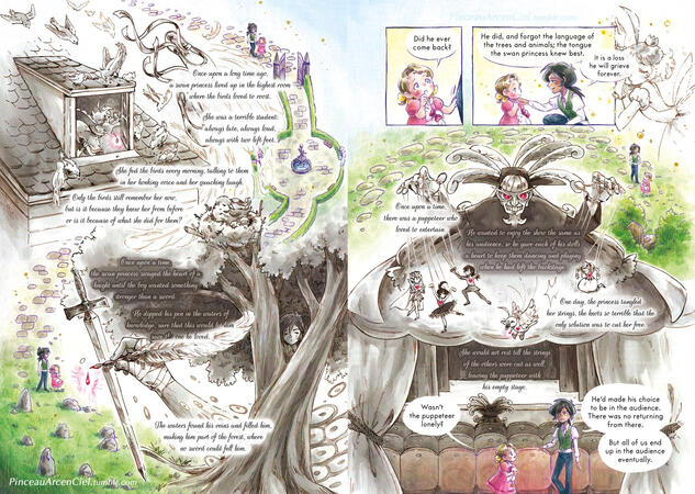 The Power of Stories (Princess Tutu) (script by Cobalt) p 2-3 /5
