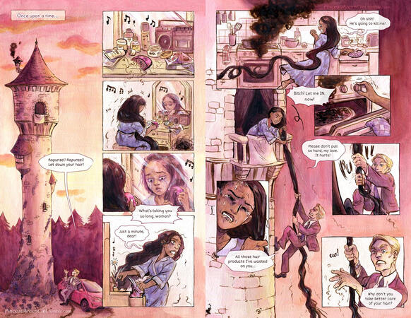 ‼️CW: domestic abuse‼️ - Untangled (script by Archita) p1-2 /8