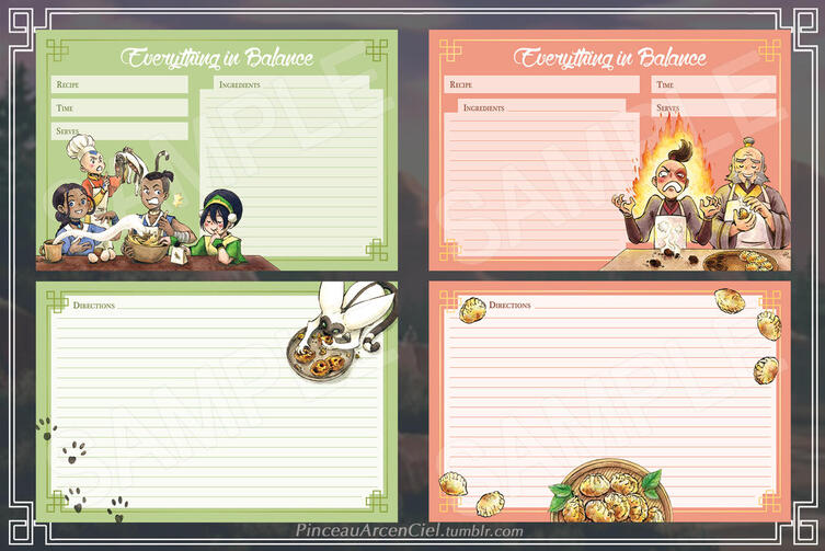 Recipe Cards (Atla)