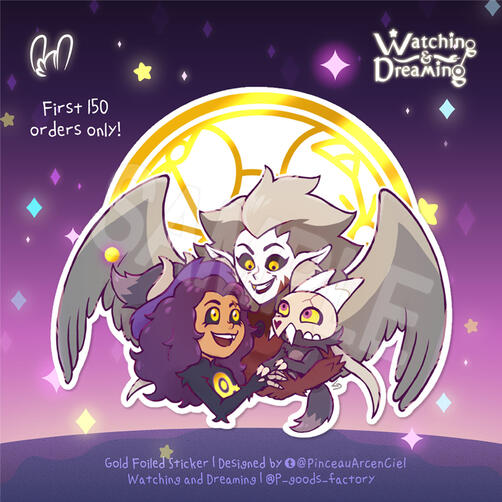 Gold Foil sticker (TOH)